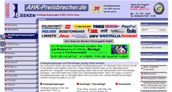 Desktop Screenshot of ahk-preisbrecher.de